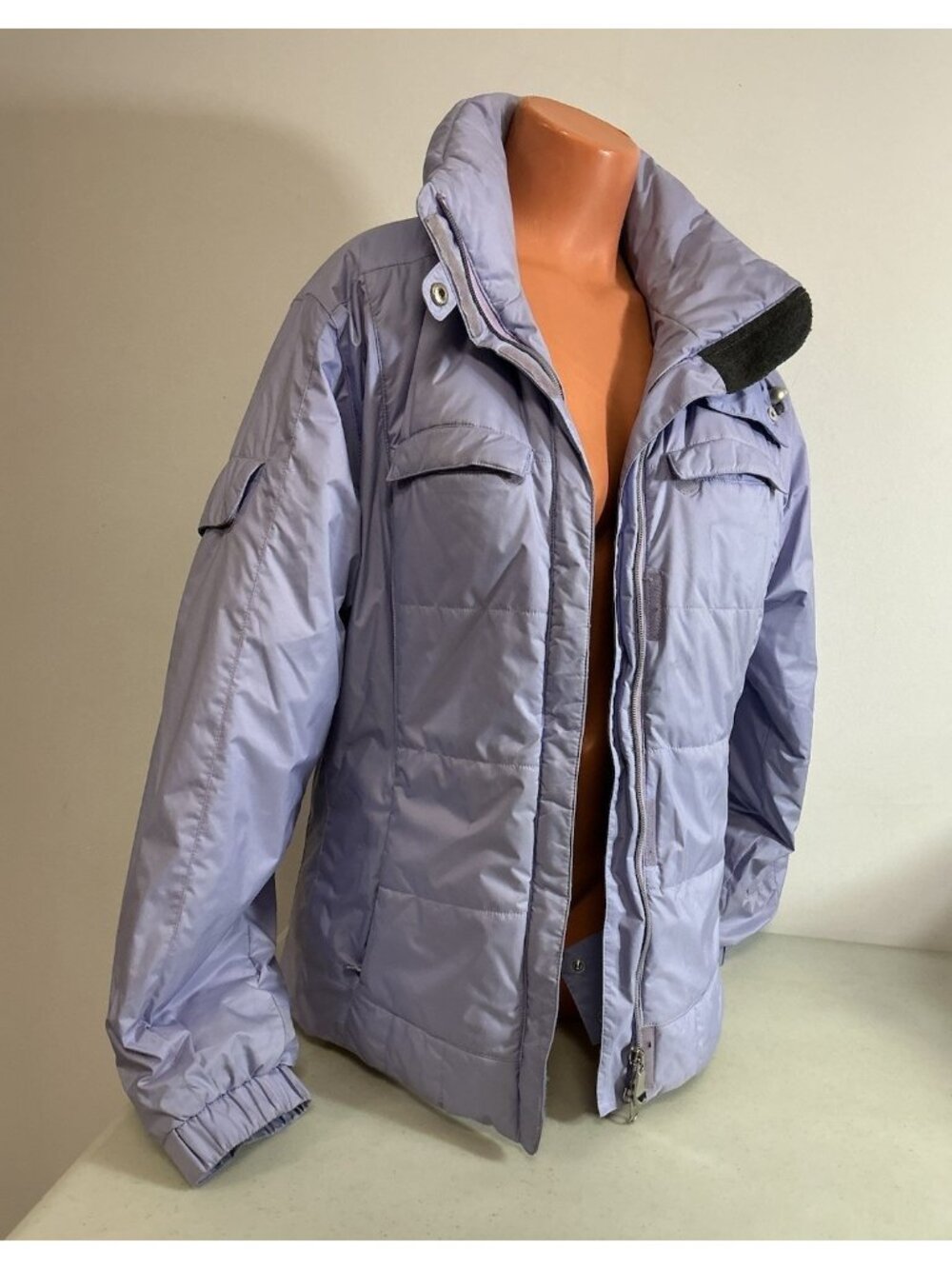 Nils Retro Vintage Winter Ski Jacket Purple Parka Womens 8